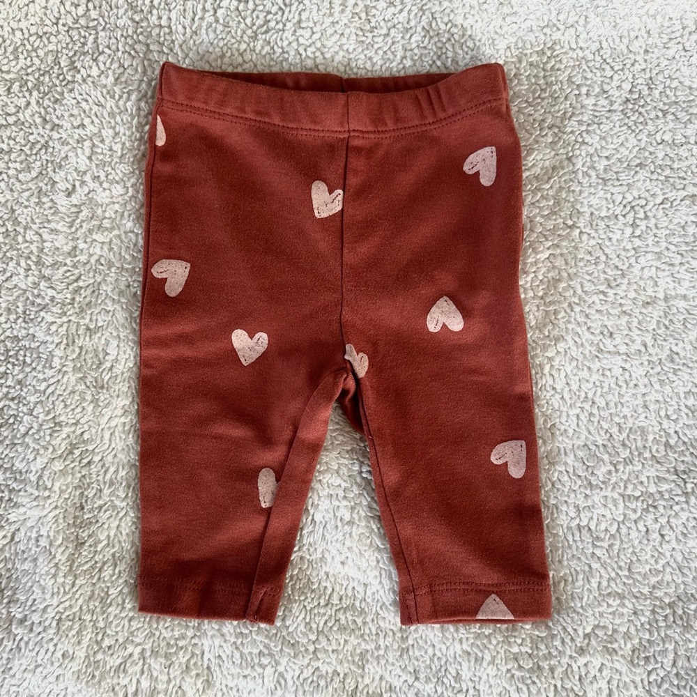 Carter’s Heart Print Baby Leggings